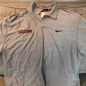 Tiger Woods Nike UConn Polo